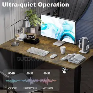 Office Tables:140cm Motorized Office Computer Gaming Desk