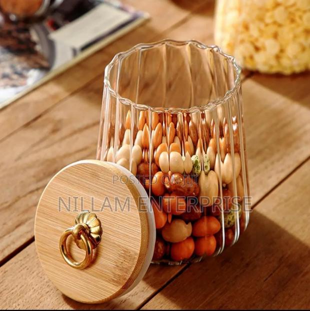 Glass Storage Containers/Jars/Canisters 500ml