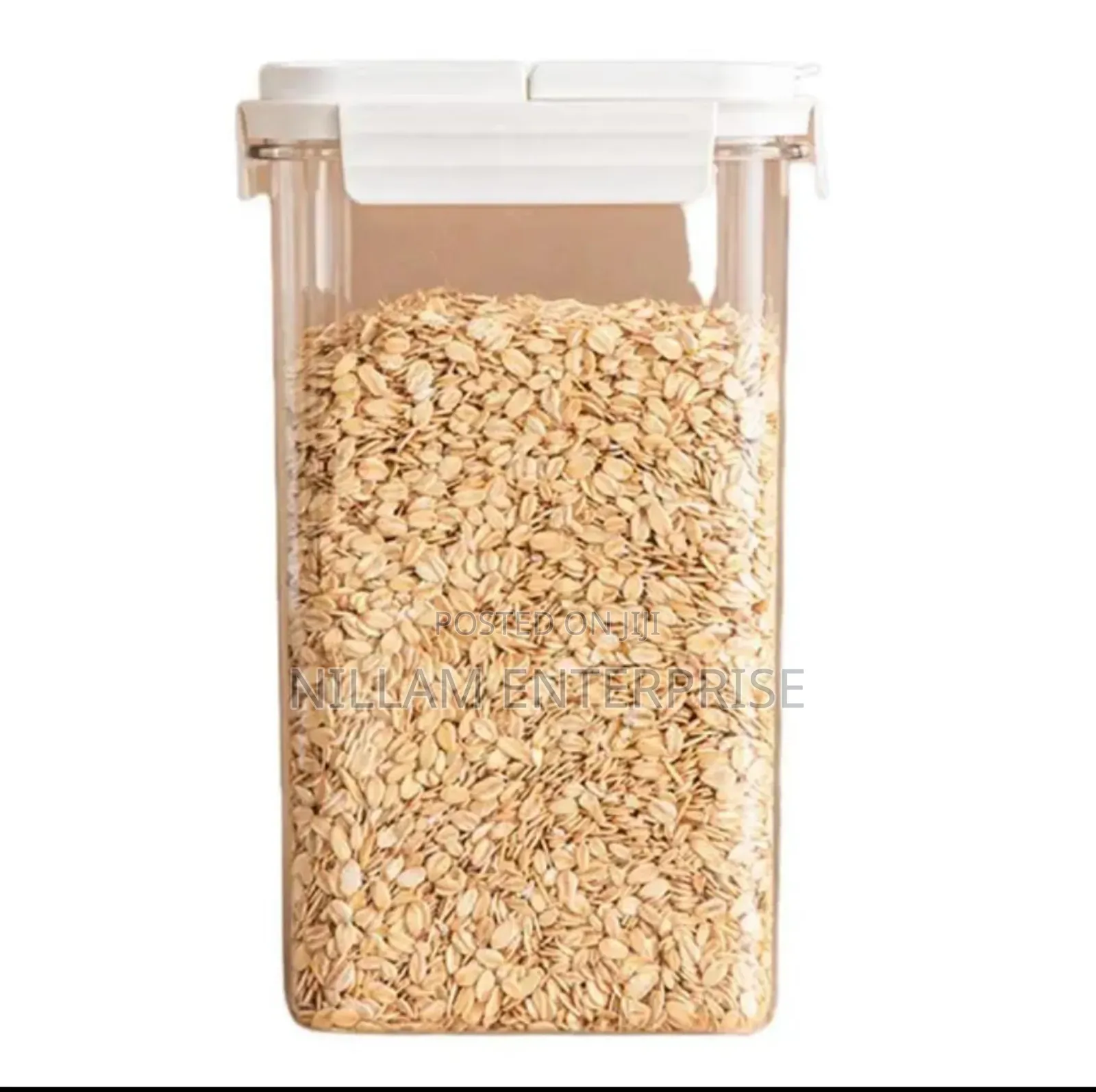Quality Airtight Stackable Acrylic Cereal Containers .