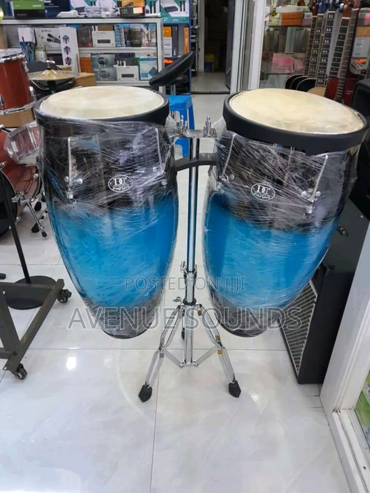 Imported Clnga Drums Single Stand