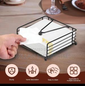 Metallic Serviette Holder - thumbnail 2
