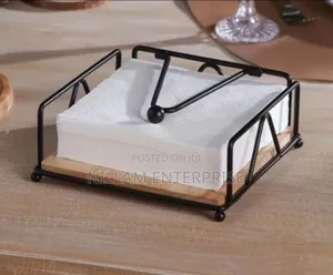 Luxury Metallic Serviette Holder