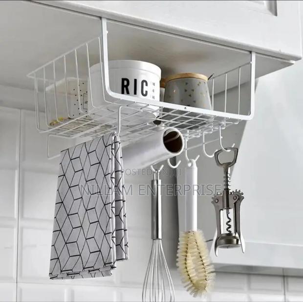 Metallic Under Shelf Rack - thumbnail 3