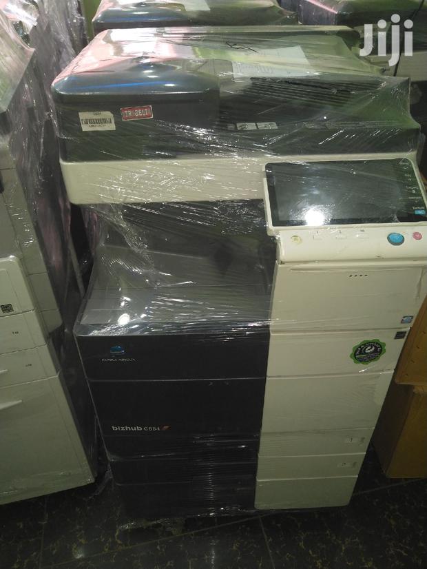 Colored Konica Minolta Bizhub C 554e Photocopier Machine - main view