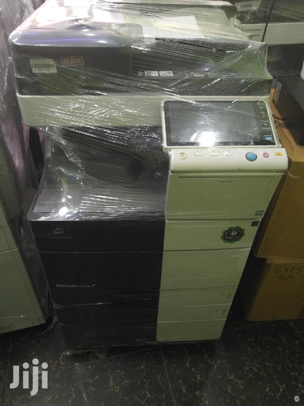 Colored Konica Minolta Bizhub C 554e Photocopier Machine