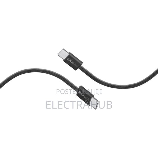 Promate Ecoline-Cc120
Fast 60W Power Delivery USB-C Cable - thumbnail 2