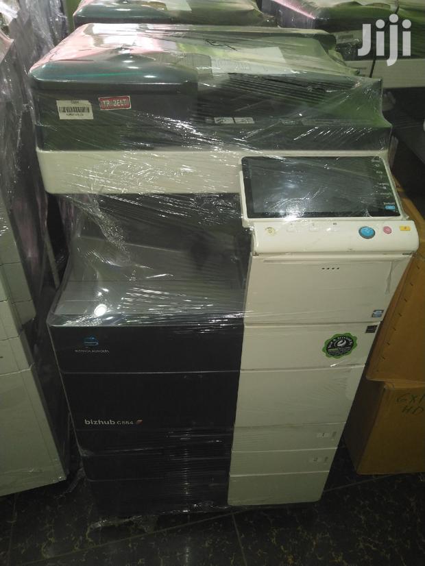 Colored Konica Minolta Bizhub C 554e Photocopier Machine