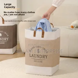 Large Capacity Foldable Laundry Deluxe Basket*