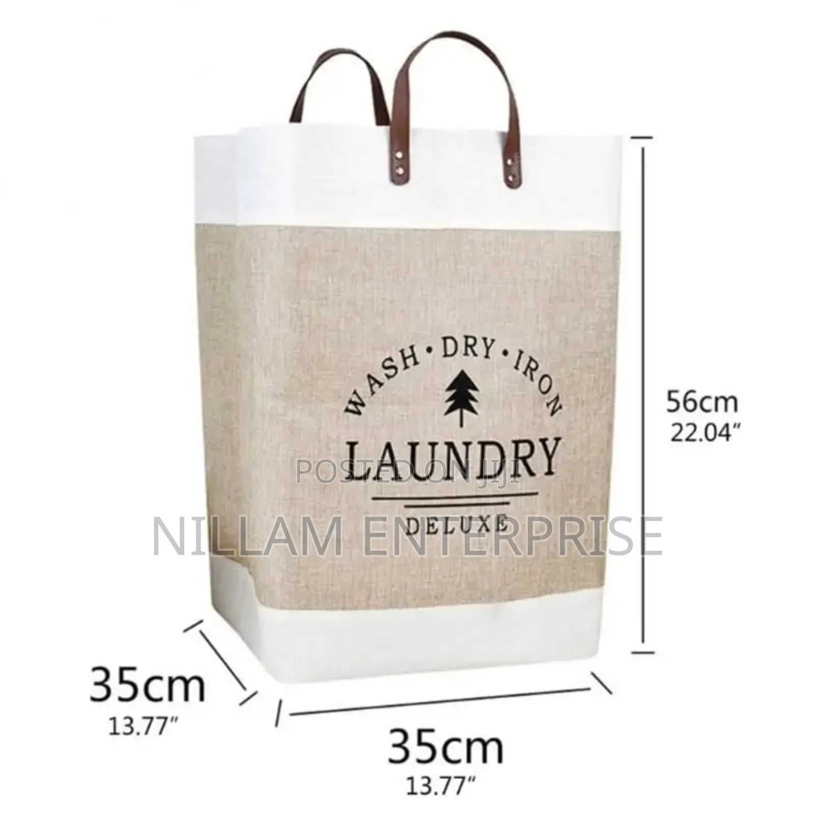 Large Capacity Foldable Laundry Deluxe Basket*