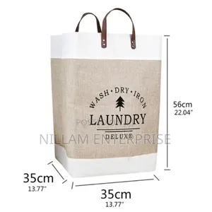 Large Capacity Foldable Laundry Deluxe Basket*