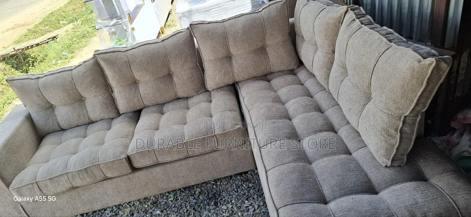 Beige Sofa
