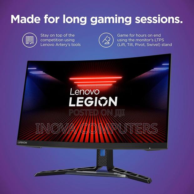 Lenovo Legion R27fc-30 27" FHD Curved Gaming Monitor