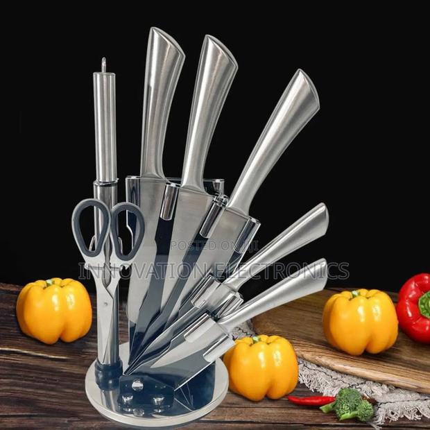 Stainless Steel Knife Set Kitchen - thumbnail 2