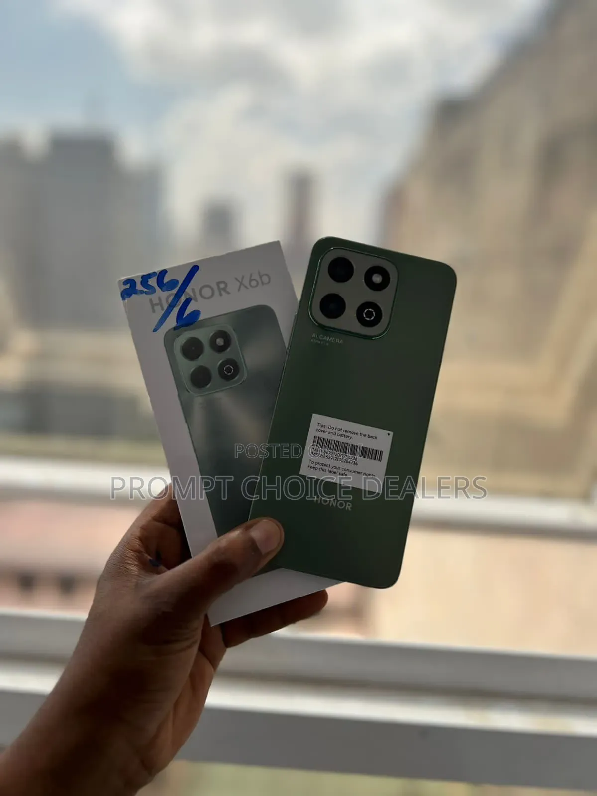 New Honor X6b 128 GB Black