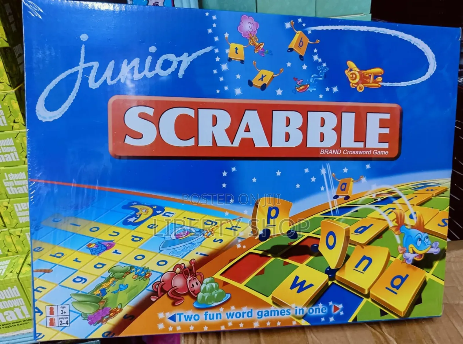 Junior Scrabble Available