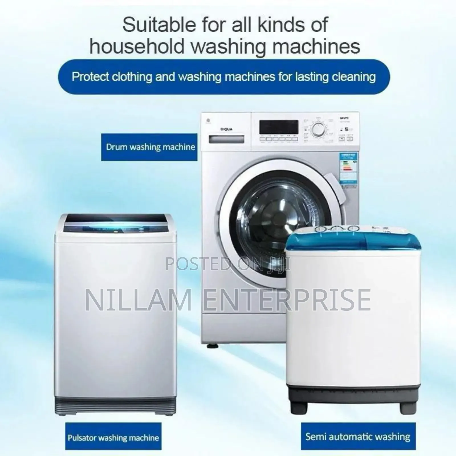 Drum Washing Machine Antibacterial Cleaning Tablets*