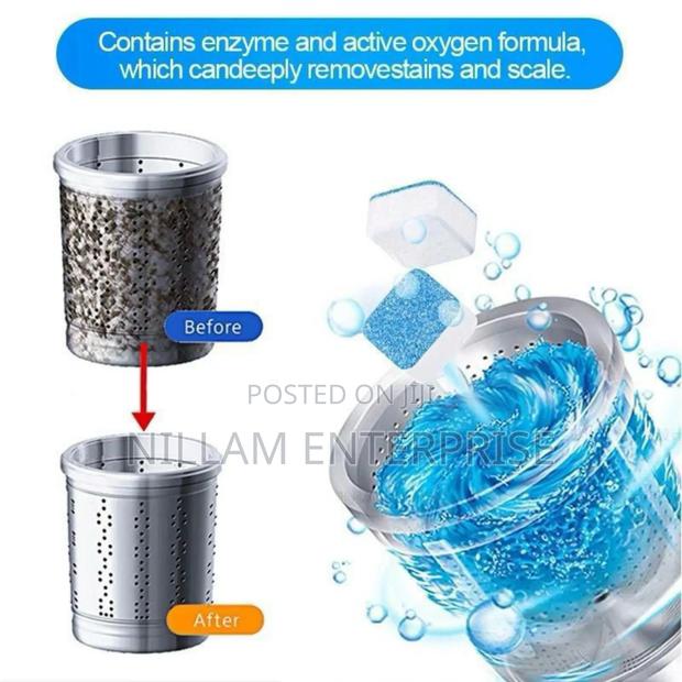 Drum Washing Machine Antibacterial Cleaning Tablets* - thumbnail 3