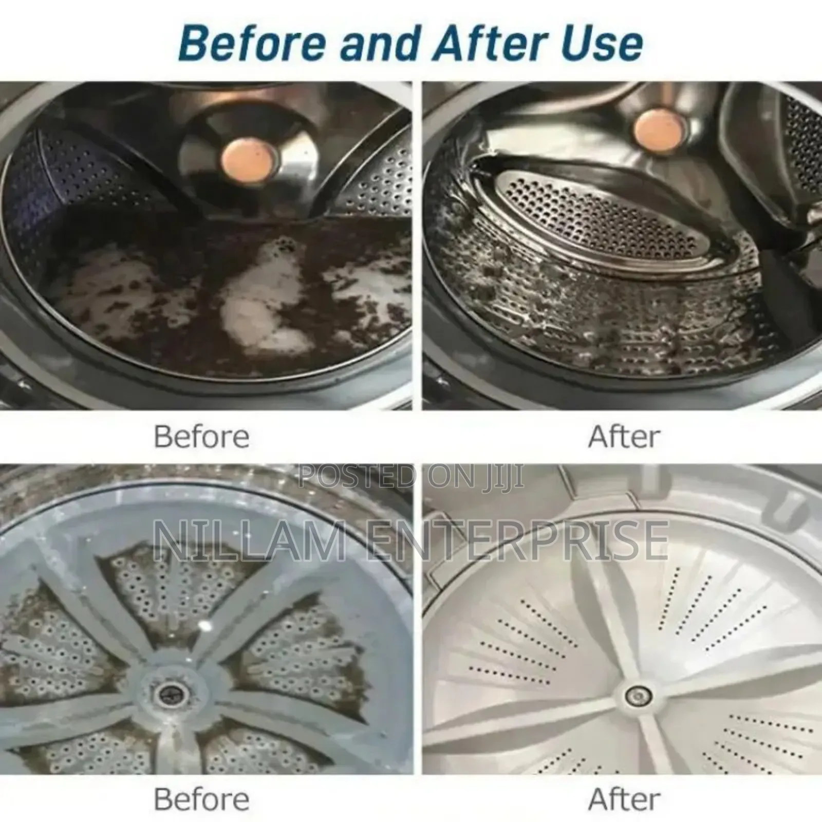 Drum Washing Machine Antibacterial Cleaning Tablets*