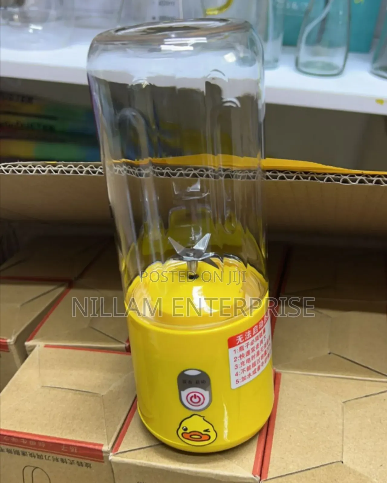 Powerful Mini Portable Electric Juice Blender