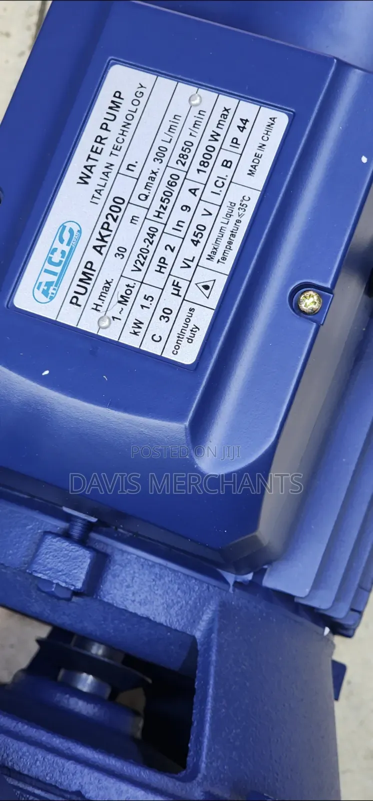 Surface Pump With 2HP 2" ×2" OUTLET AND INLET