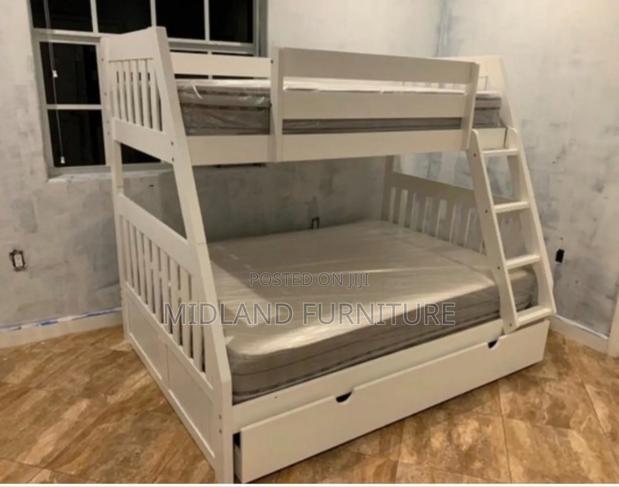 White Hardwood Double Decker - thumbnail 3