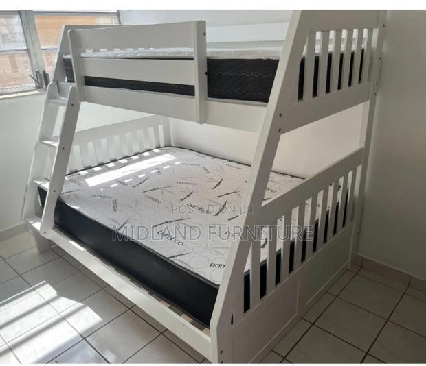 White Hardwood Double Decker - thumbnail 2