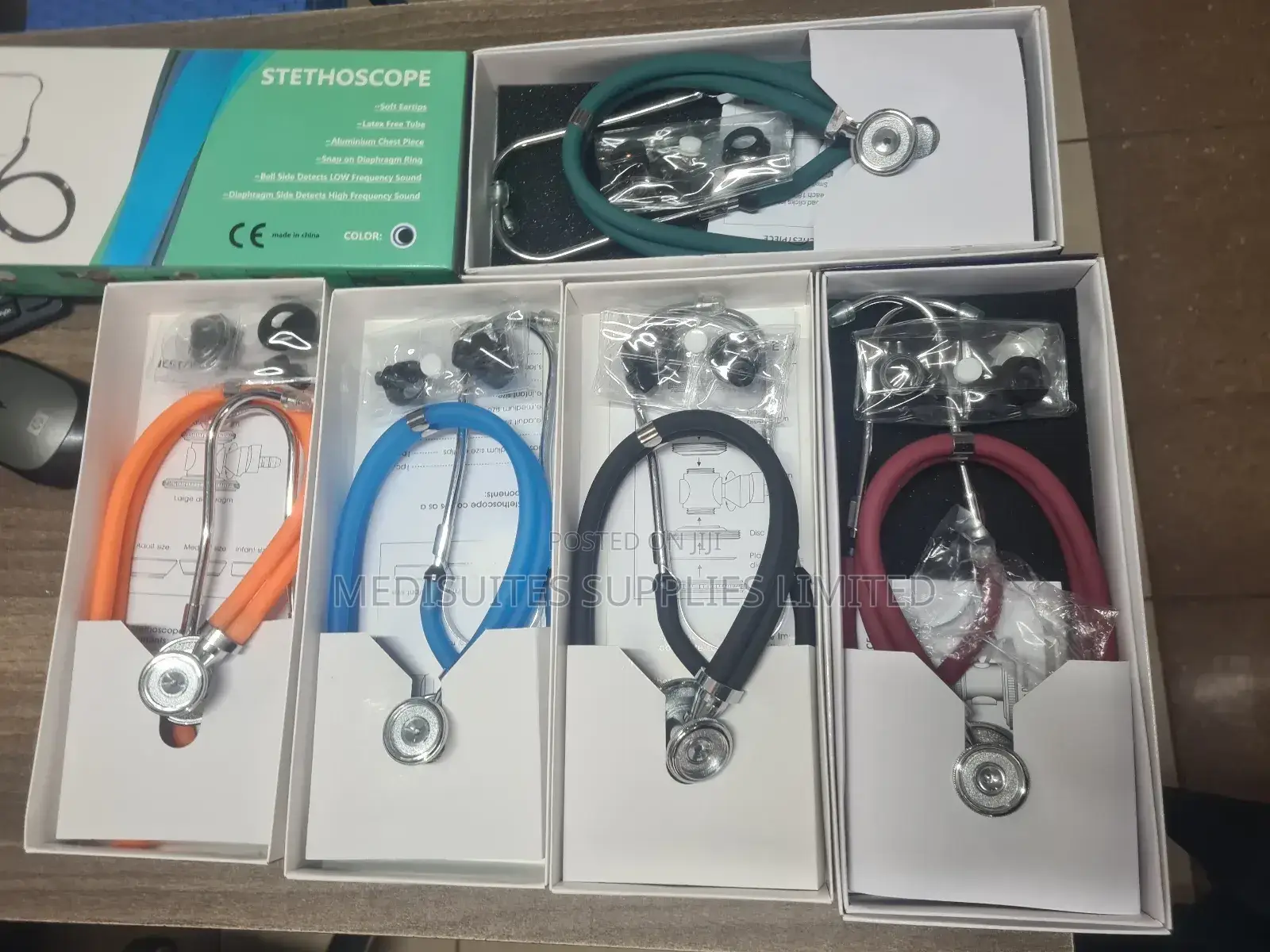 Double Tube Students Stethoscopes