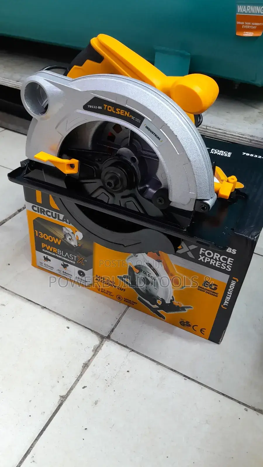Tolsen Circular Saw 7" 185mm