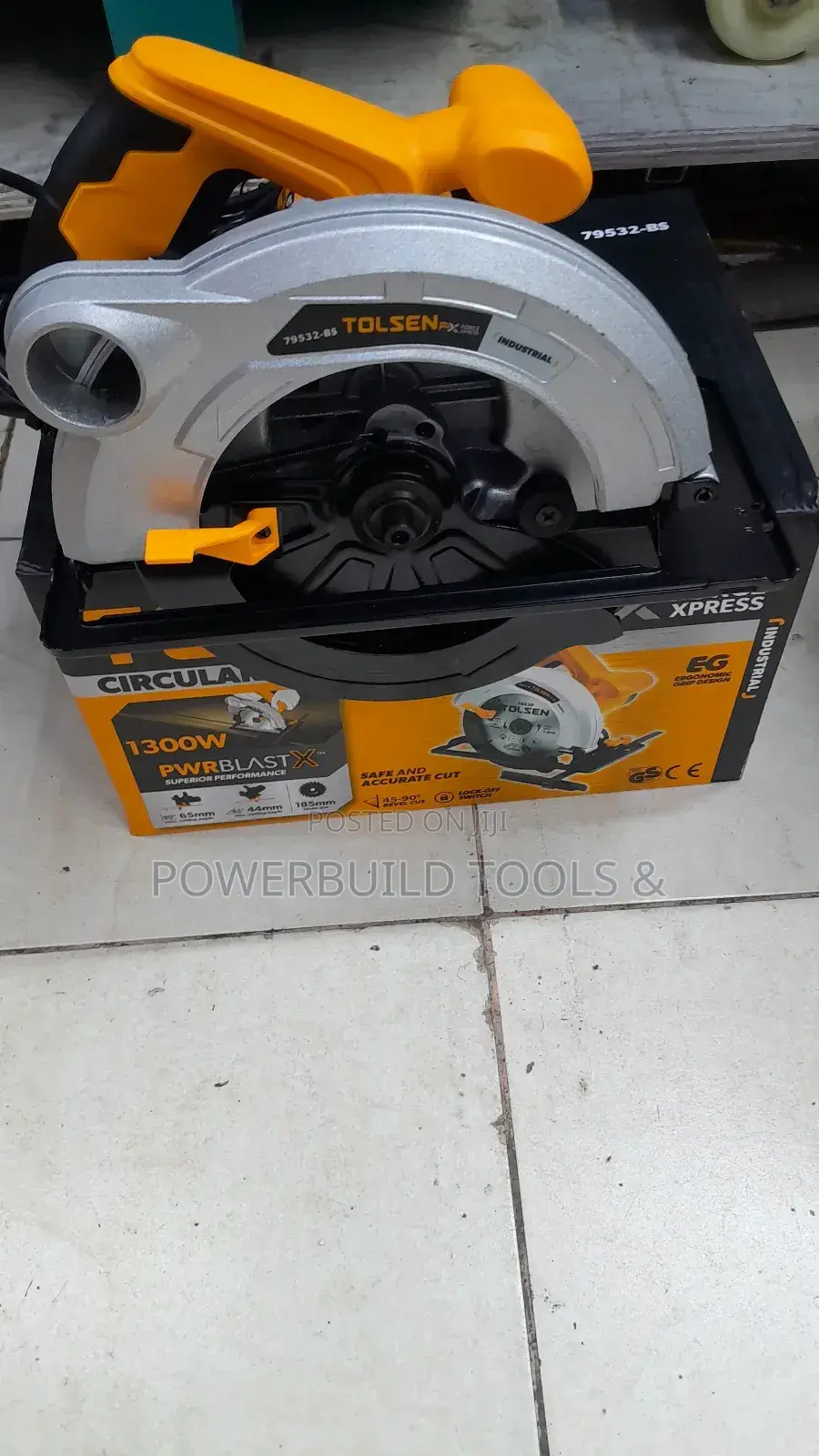 Handheld Circular Saw Tolsen Brand