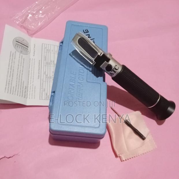 Saline Refractometer to Test Frozen Foods