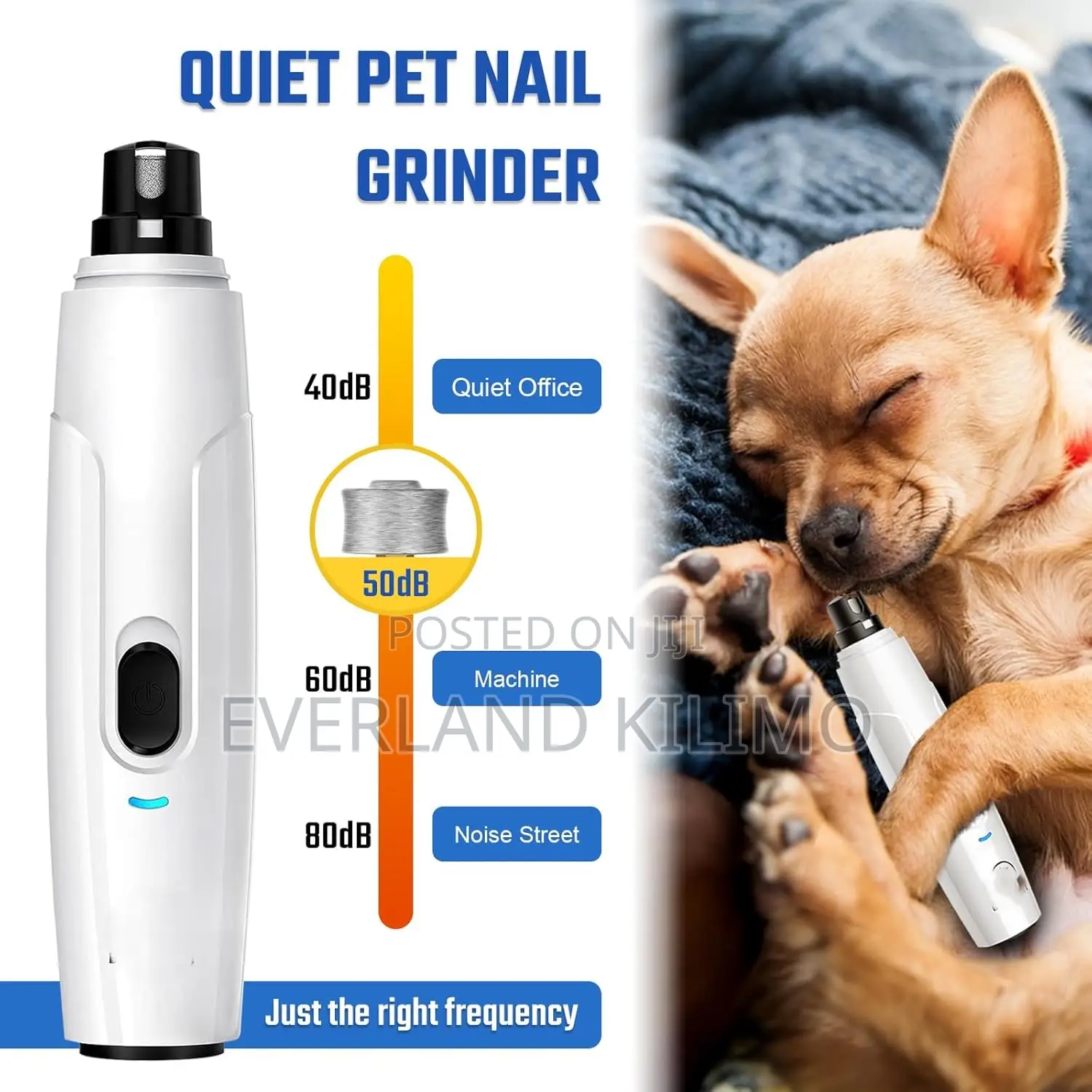 Cordless Rechargeable Nail Grinder