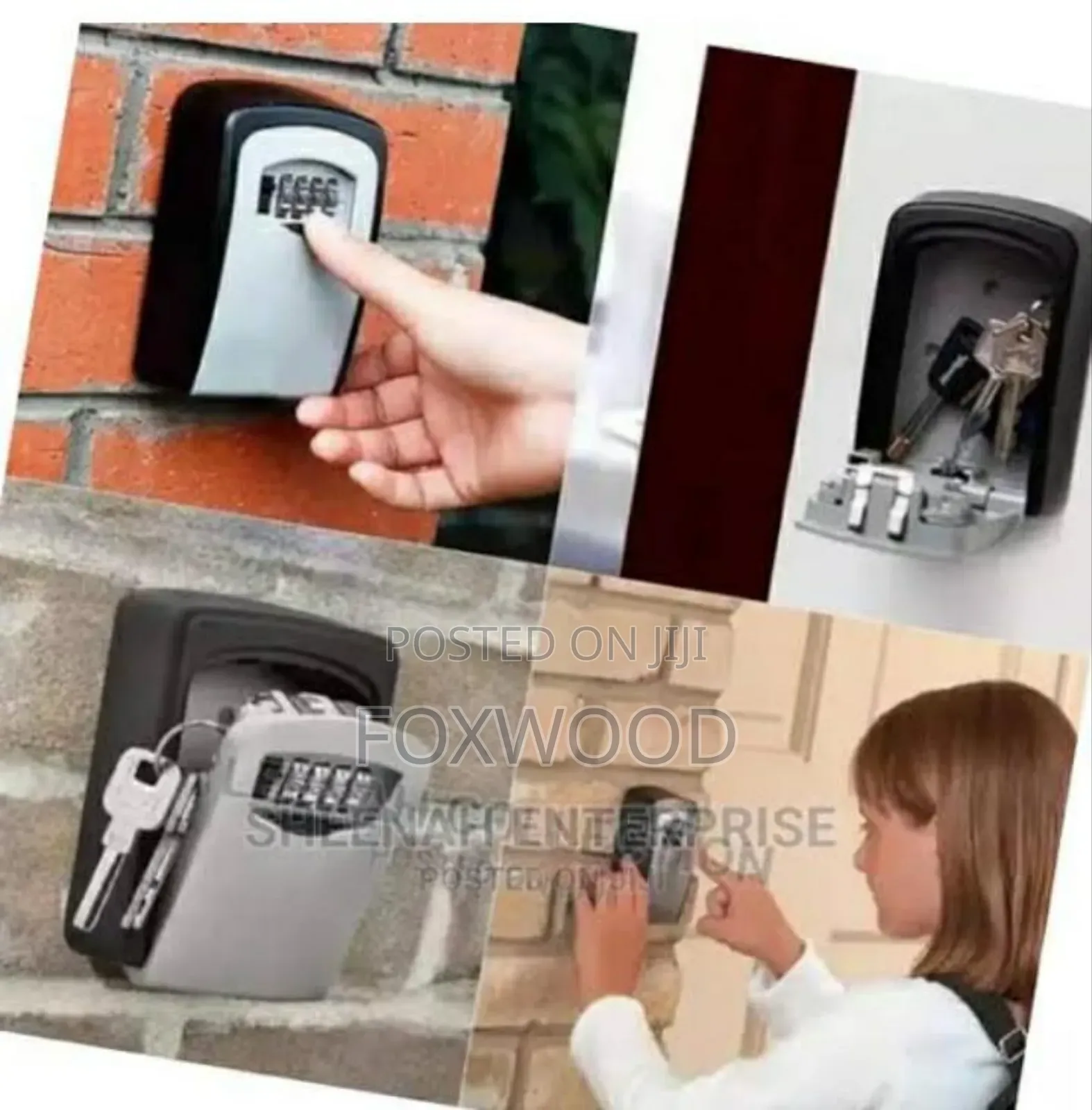 Mettalic Safe Keys Box