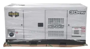 30kva 3-Phase Hisaki Japan DIESEL Genset Water Cooled