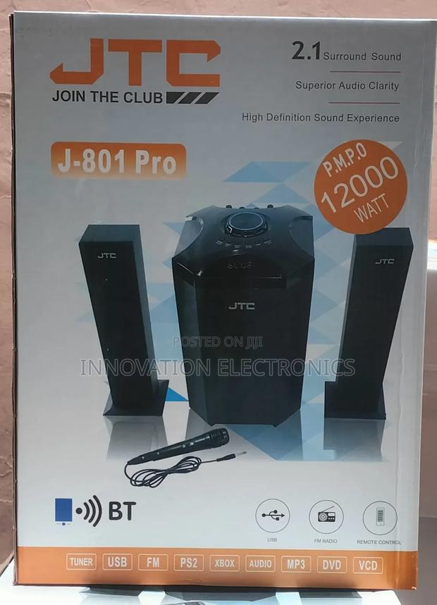 JTC J-801 Pro 2.1ch System 12000w + Mic - thumbnail 2