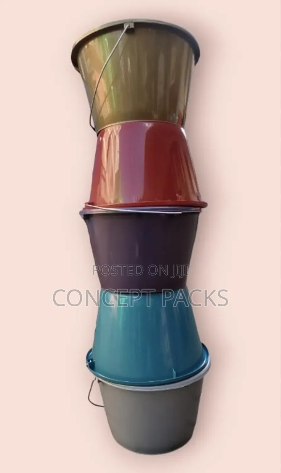 40pcs - 15lt Open Bucket