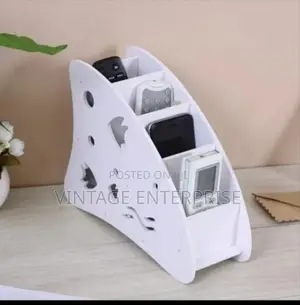 Remote Organizer, Wooden Remote Organizer