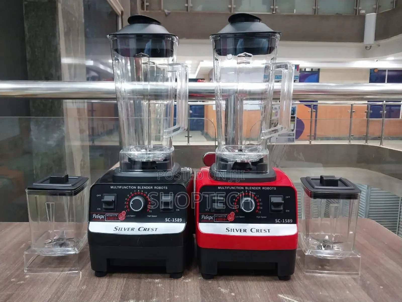 *Silvercrest Commercial Blender Double JUG 4500 Watts