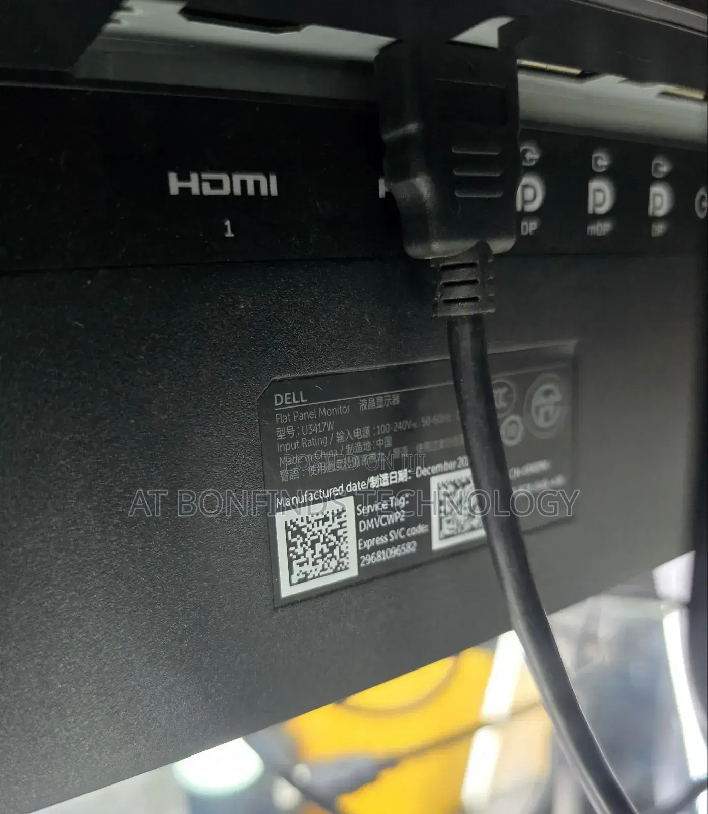Dell U3417W 34 Inch