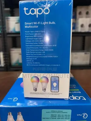 Tp-Link Tapo L530E Smart Light Bulb, Multicolor Wi-Fi