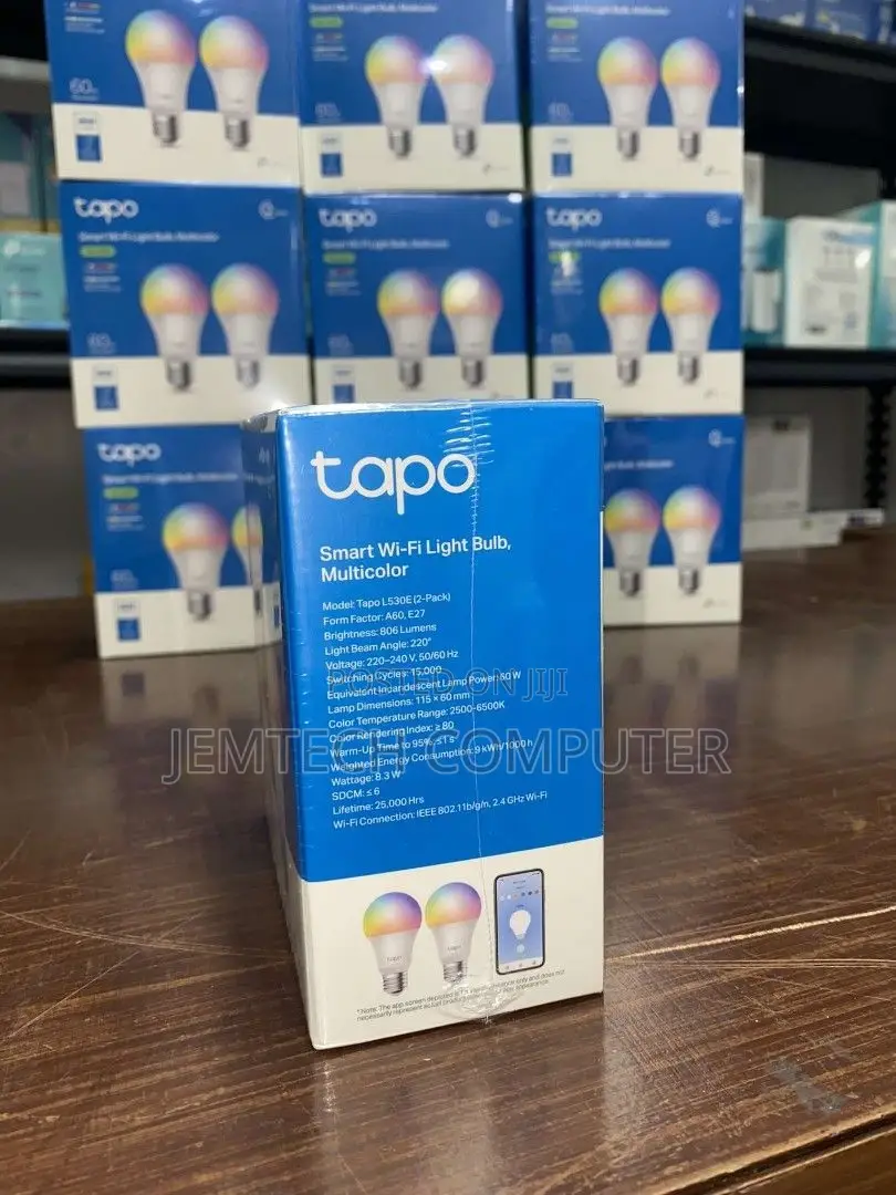 Tp-Link Tapo L530E Smart Light Bulb, Multicolor Wi-Fi