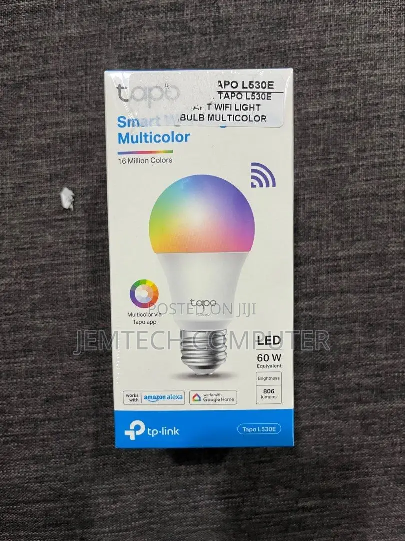 Tp-Link Tapo L530E Smart Light Bulb, Multicolor Wi-Fi