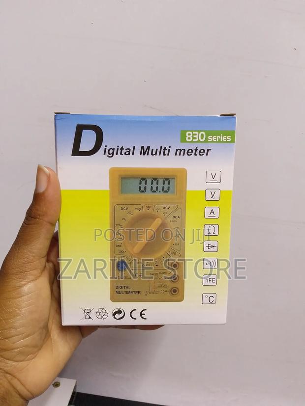 830 Series Digital Multi Meter - main view
