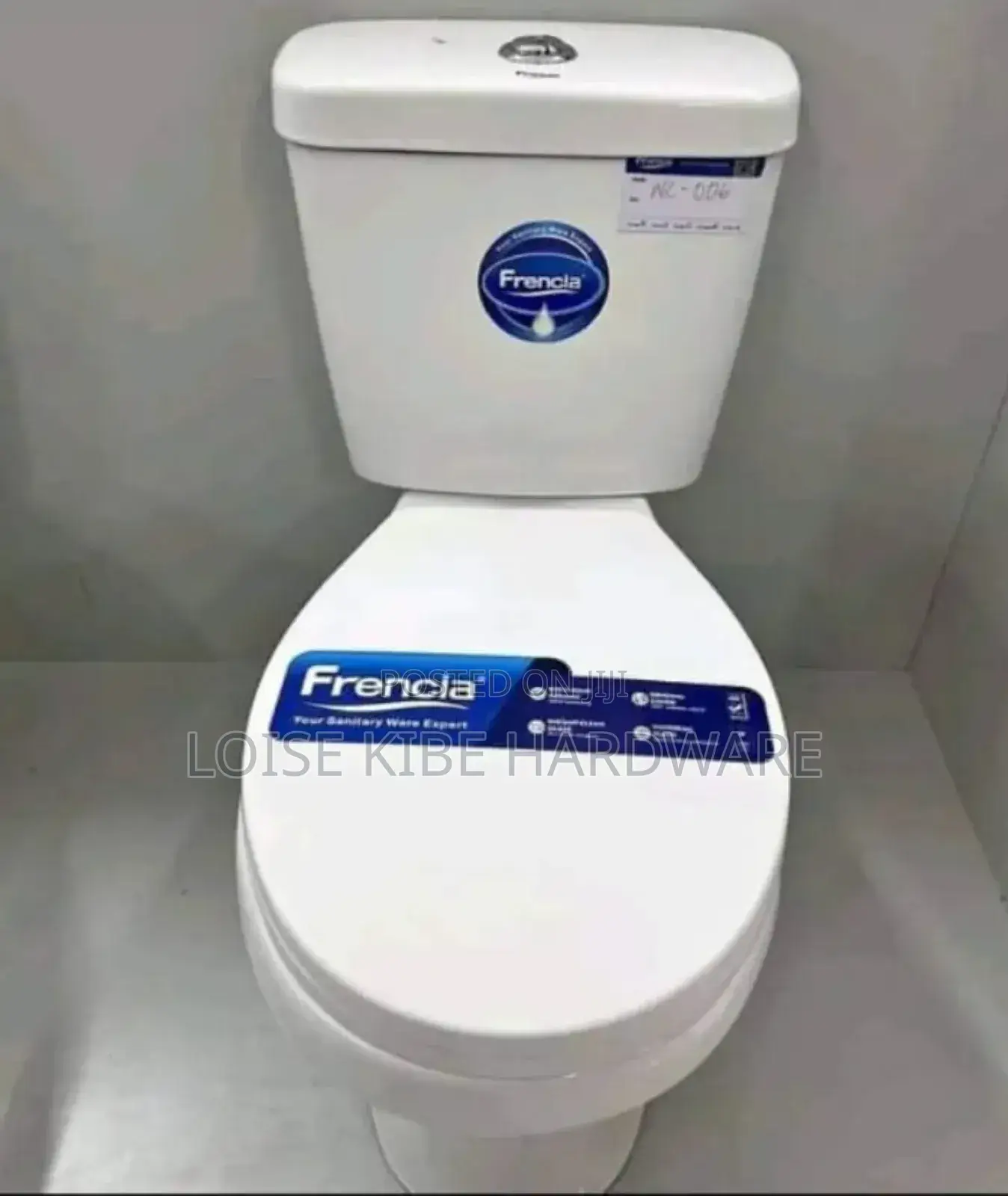 White Toilet Frencia Company