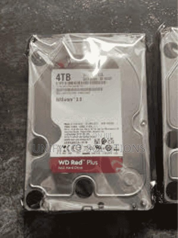Western Digital 4TB WD Red Plus NAS Internal Hard Drive HDD - main view
