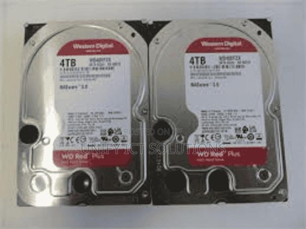 Western Digital 4TB WD Red Plus NAS Internal Hard Drive HDD - thumbnail 2