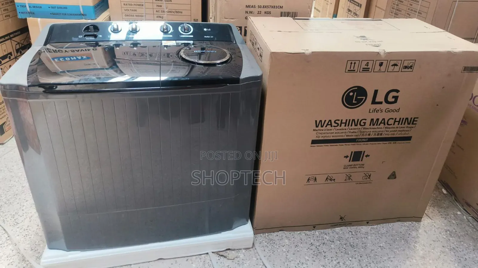 Lg 18kg Twin Tub Washing Machine