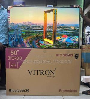Vitron 50inch Smart Android Htc5068us Frameless Tv - thumbnail 2