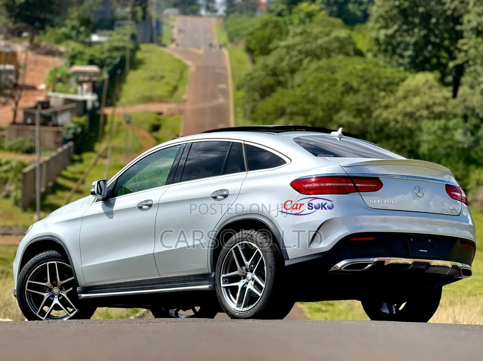 Mercedes-Benz GLE-Class GLE 350d 4MATIC 2017 Gray