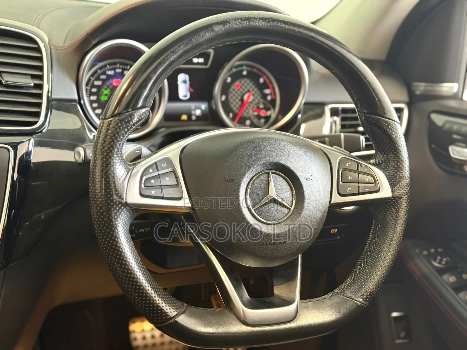 Mercedes-Benz GLE-Class GLE 350d 4MATIC 2017 Gray
