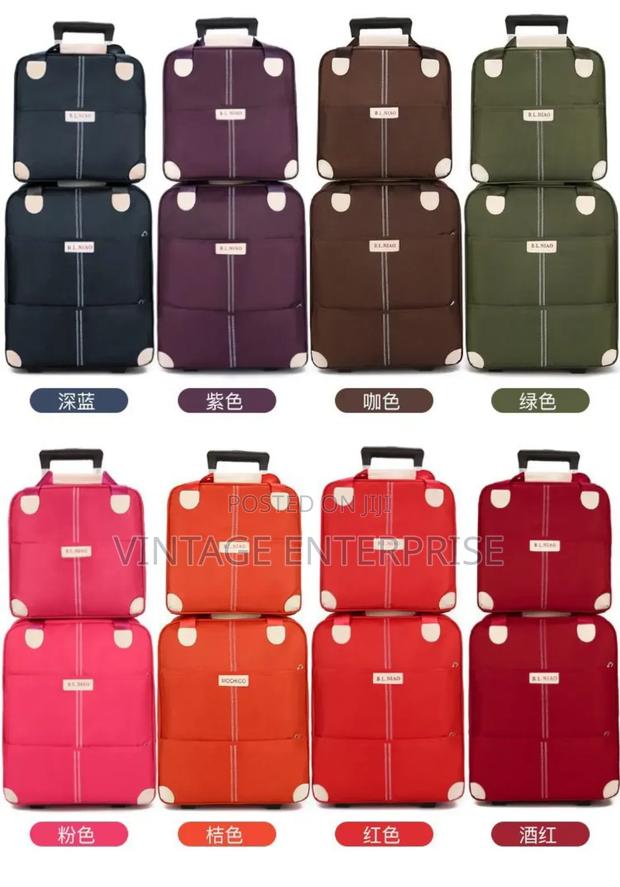 2 In1 Trolley Bag , Travel Suitcase Bag
